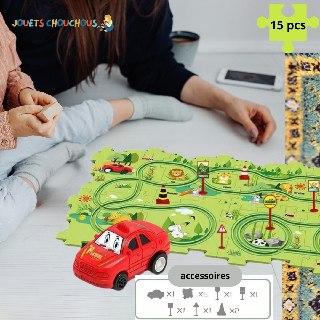 Circuit Voiture Enfant | KOOLDRIVE™ - Jouets Chouchous