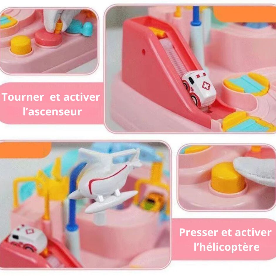 Circuit Voiture Enfant | PinkTracks™ - Jouets Chouchous