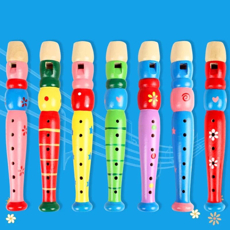 Flute Enfant en bois | FlutiColore™ - Jouets Chouchous