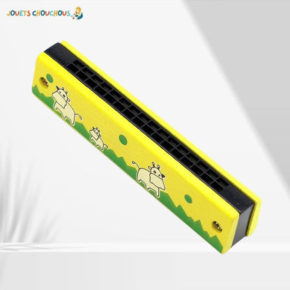 Harmonica Enfant en Bois | HarmonicaBoom™ - Jouets Chouchous