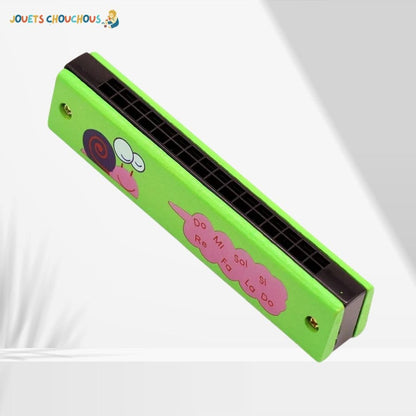 Harmonica Enfant en Bois | HarmonicaBoom™ - Jouets Chouchous