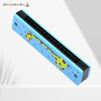 Harmonica Enfant en Bois | HarmonicaBoom™ - Jouets Chouchous