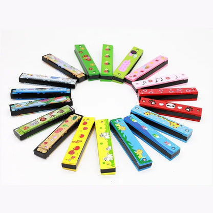 Harmonica Enfant en Bois | HarmonicaBoom™ - Jouets Chouchous