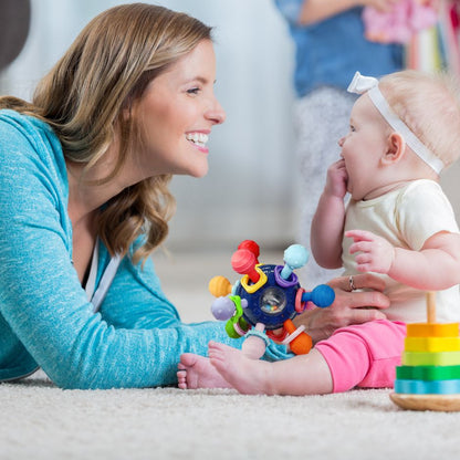 Hochet Bebe Balle Sensorielle | HochetBalle™ - Jouets Chouchous