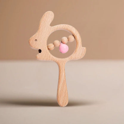 Hochet Bebe en Bois | HochetZen™ - Jouets Chouchous
