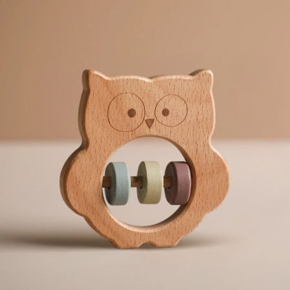 Hochet Bebe en Bois | HochetZen™ - Jouets Chouchous