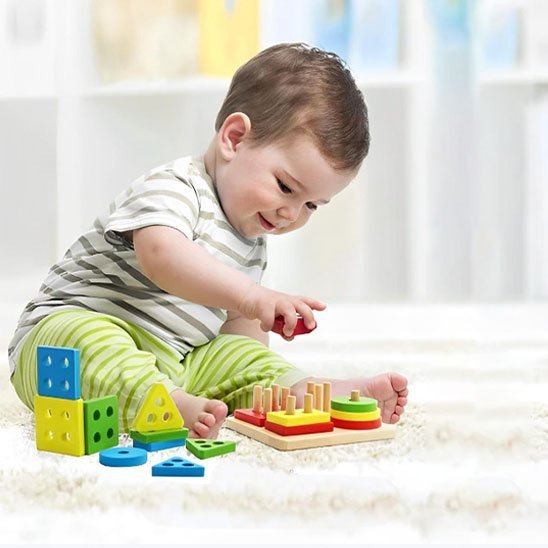 Jeu de construction en bois | Umpilo™ - Jouets Chouchous