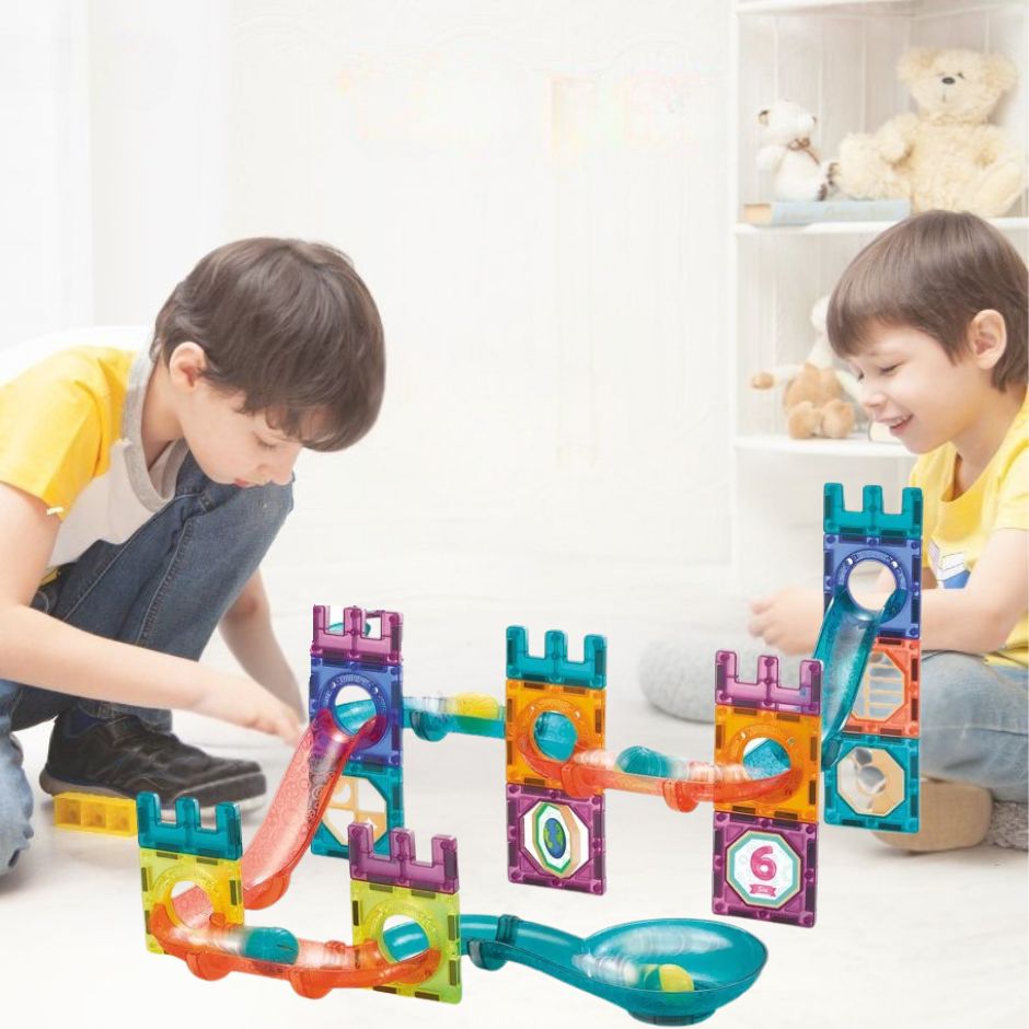 Jeu de Construction Magnétique | MagiBricks™ - Jouets Chouchous