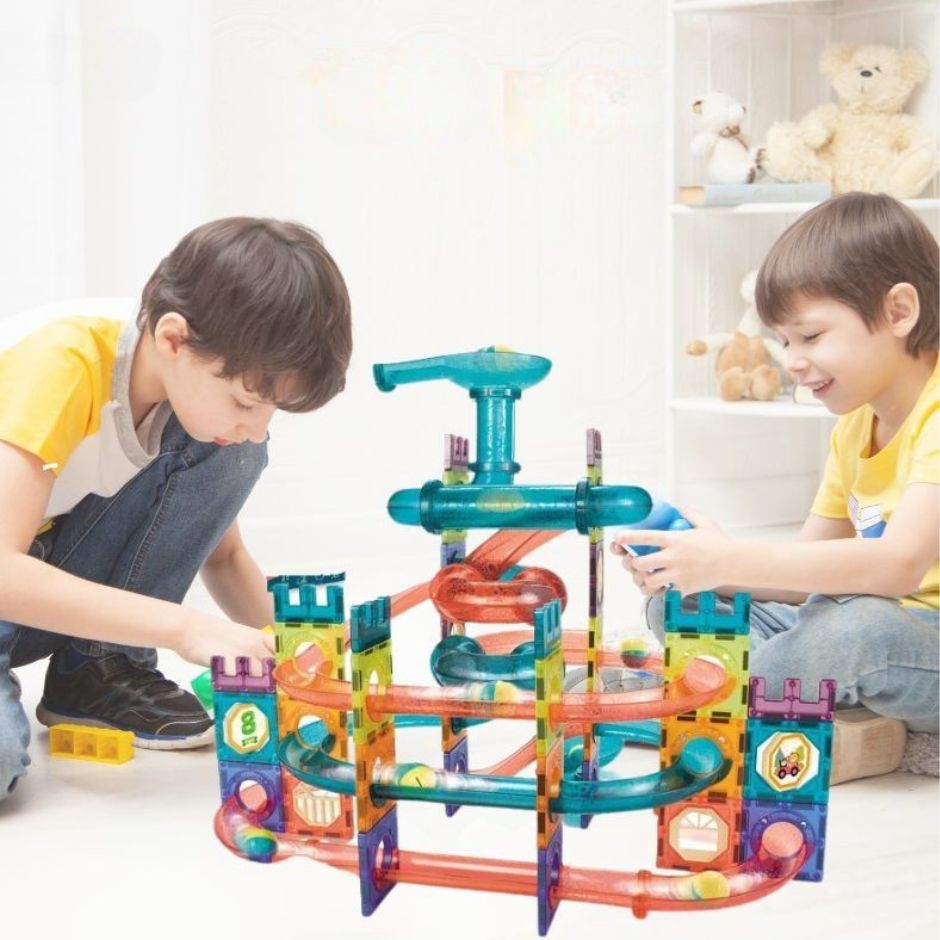 Jeu de Construction Magnétique | MagiBricks™ - Jouets Chouchous