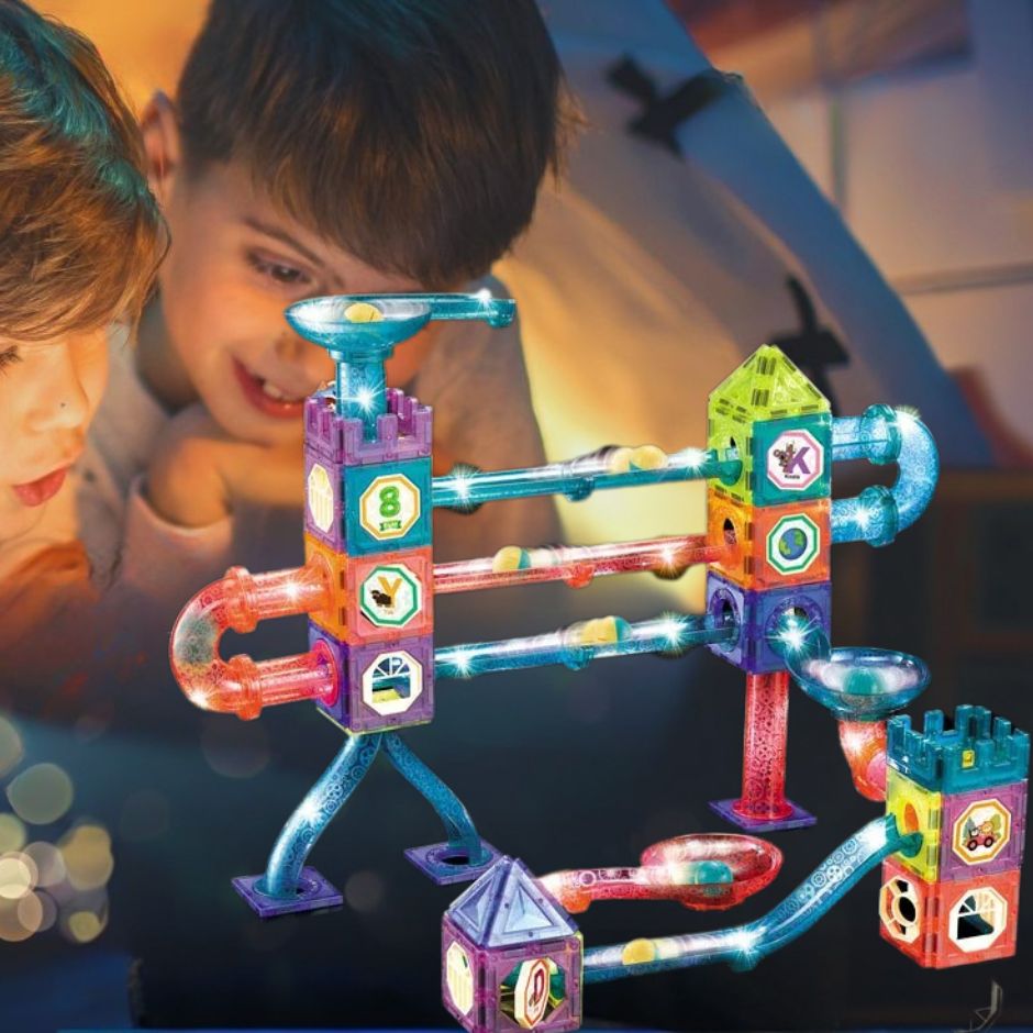 Jeu de Construction Magnétique | MagiBricks™ - Jouets Chouchous