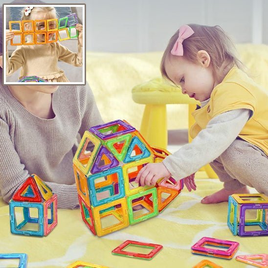 Jeu de Construction Magnétique | MagnaPlay™ - Jouets Chouchous