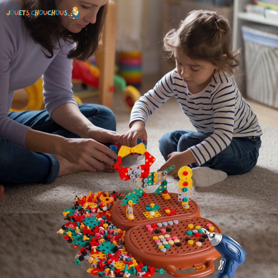 Jeu de Construction | PetitesBricoles™ - Jouets Chouchous