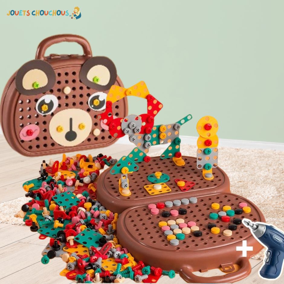 Jeu de Construction | PetitesBricoles™ - Jouets Chouchous