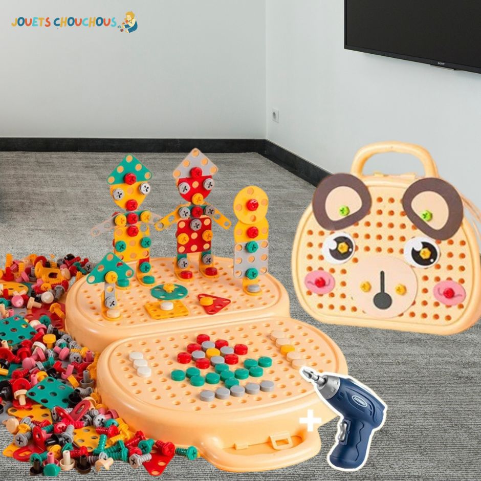 Jeu de Construction | PetitesBricoles™ - Jouets Chouchous