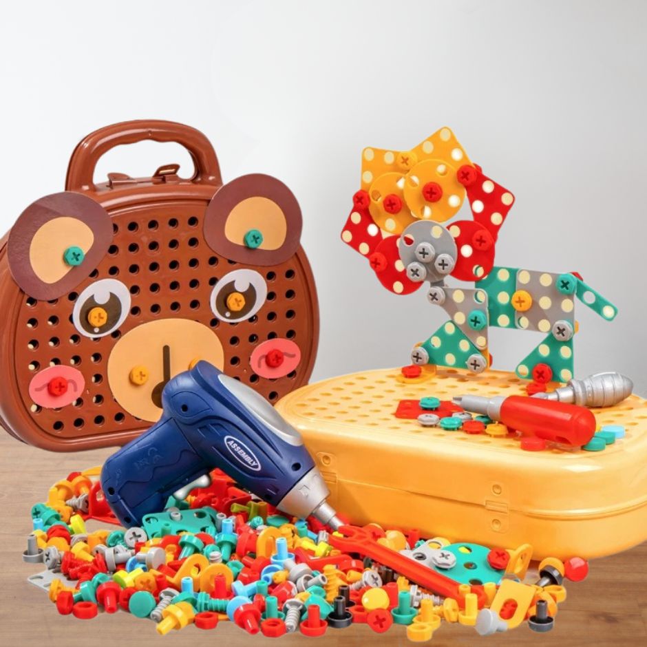 Jeu de Construction | PetitesBricoles™ - Jouets Chouchous