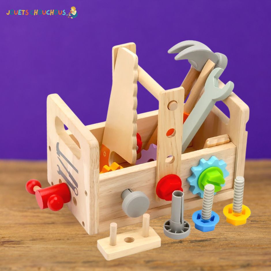 Jeu de Construction | Station de Bricolage Tistation™ - Jouets Chouchous