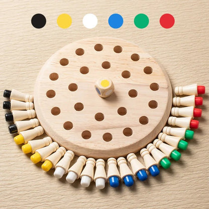 Jeu de Mémoire en bois | MémoBois™ - Jouets Chouchous