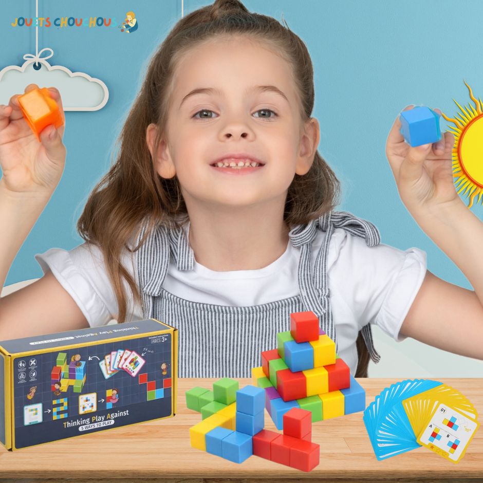 Jeu de Société | Casse tete MatchCubes™ - Jouets Chouchous