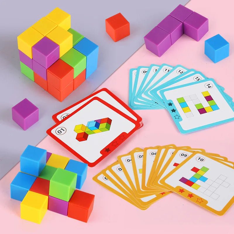 Jeu de Société | Casse tete MatchCubes™ - Jouets Chouchous