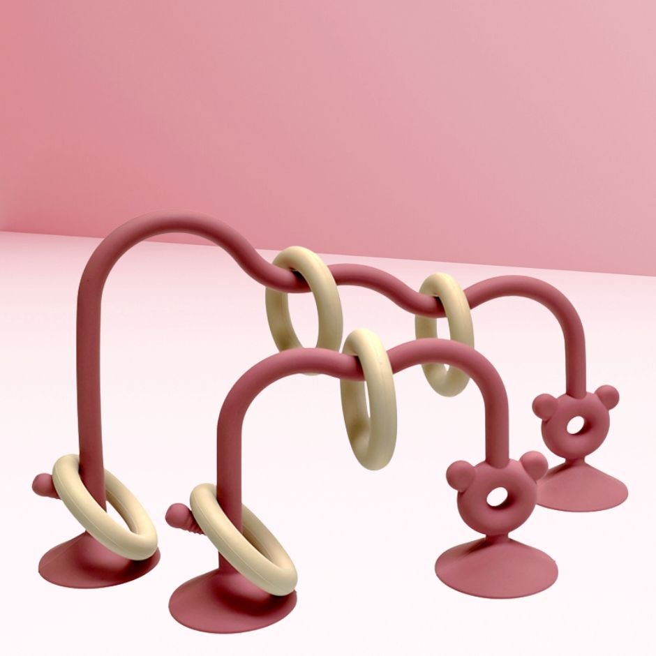 Jeu d'eveil Bebe | Anneaux de dentition BébiPerl™ - Jouets Chouchous