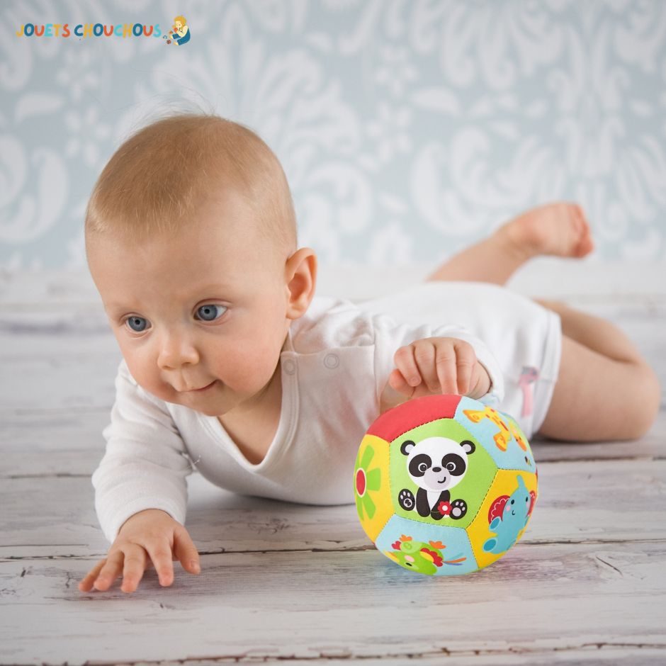 Jeu d'eveil Bebe | Balle sensorielle BallaZoo™ - Jouets Chouchous
