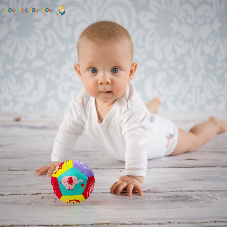 Jeu d'eveil Bebe | Balle sensorielle BallaZoo™ - Jouets Chouchous