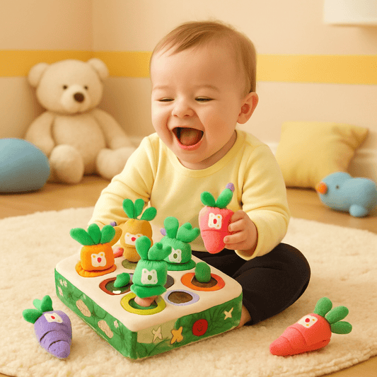 Jeu d'eveil Bebe | CarotTact™ - Jouets Chouchous