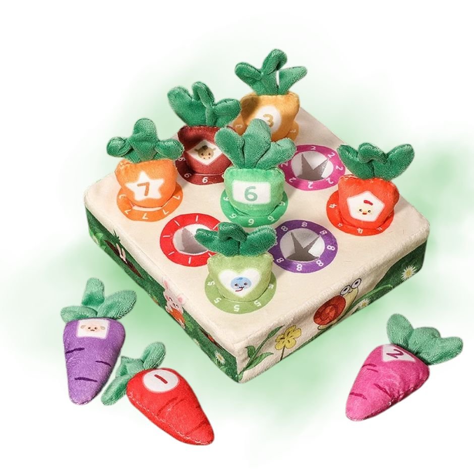 Jeu d'eveil Bebe | CarotTact™ - Jouets Chouchous