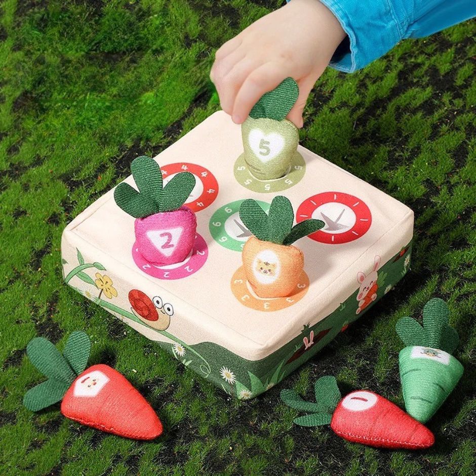 Jeu d'eveil Bebe | CarotTact™ - Jouets Chouchous
