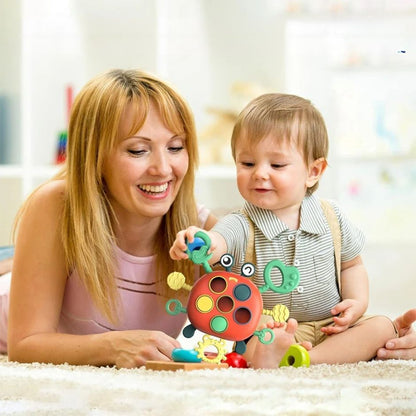 Jeu d'eveil Bebe | Corde à tirer MiniExplor™ - Jouets Chouchous