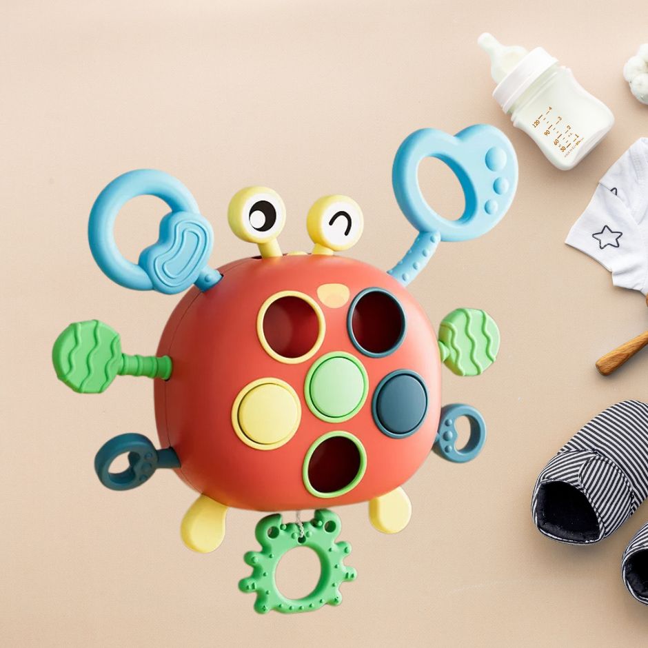 Jeu d'eveil Bebe | Corde à tirer MiniExplor™ - Jouets Chouchous