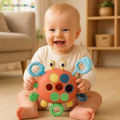 Jeu d'eveil Bebe | Corde à tirer MiniExplor™ - Jouets Chouchous