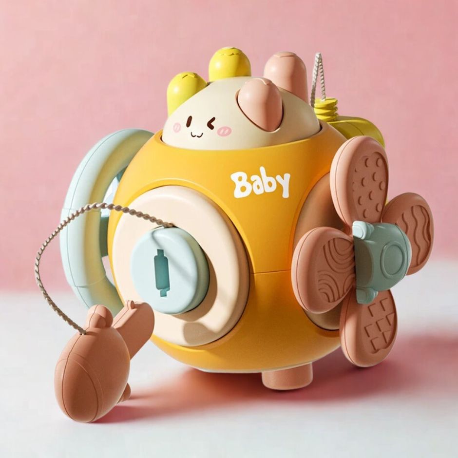 Jeu d'eveil Bebe | Cube Sensoriel KuPeng™ - Jouets Chouchous