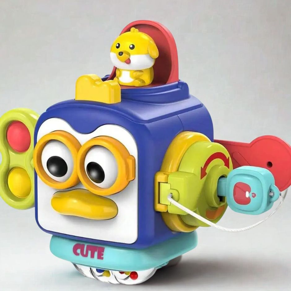 Jeu d'eveil Bebe | Cube Sensoriel KuPeng™ - Jouets Chouchous
