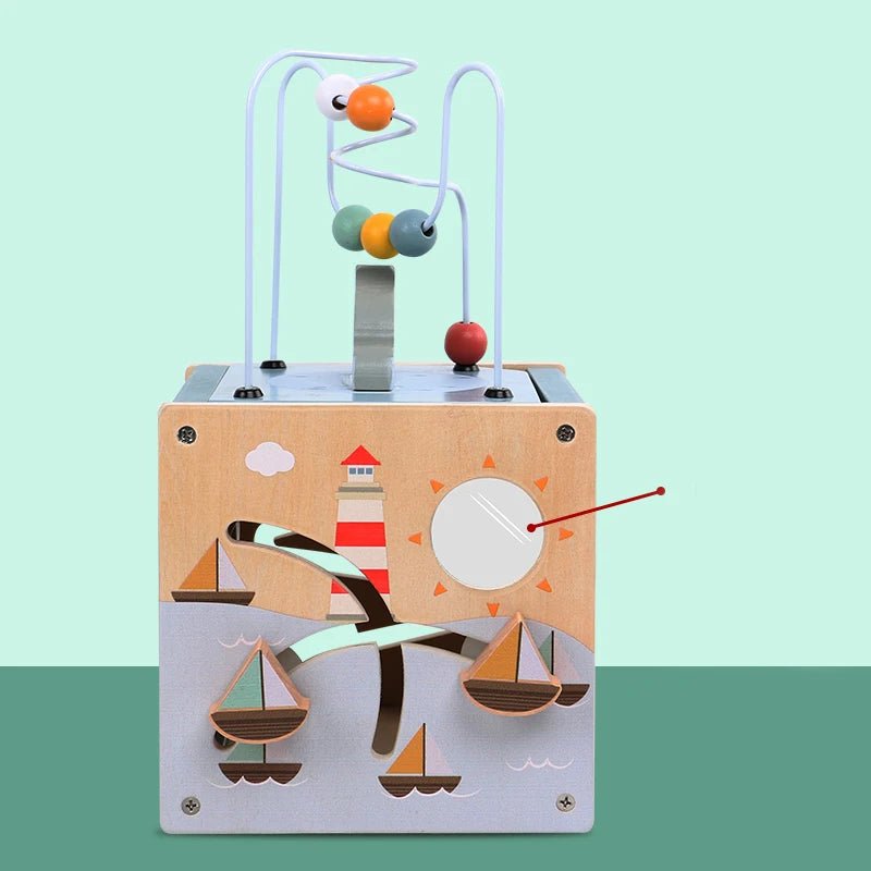 Jeu d'eveil Bebe | Cube Sensoriel OcéaCube™ - Jouets Chouchous