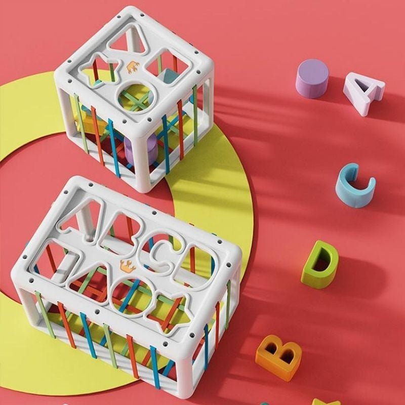 Jeu d'eveil Bebe | Cube Sensoriel Sensorikube™ - Jouets Chouchous