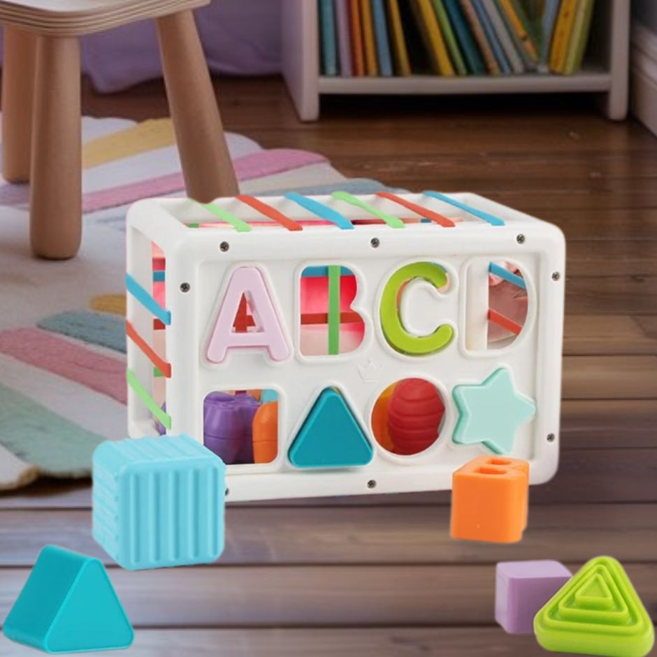 Jeu d'eveil Bebe | Cube Sensoriel Sensorikube™ - Jouets Chouchous