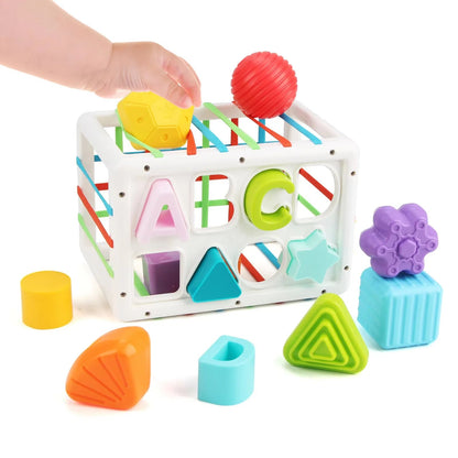 Jeu d'eveil Bebe | Cube Sensoriel Sensorikube™ - Jouets Chouchous