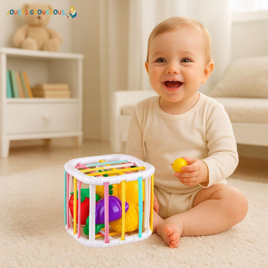 Jeu d'eveil bebe | Fruitikube™ - Jouets Chouchous