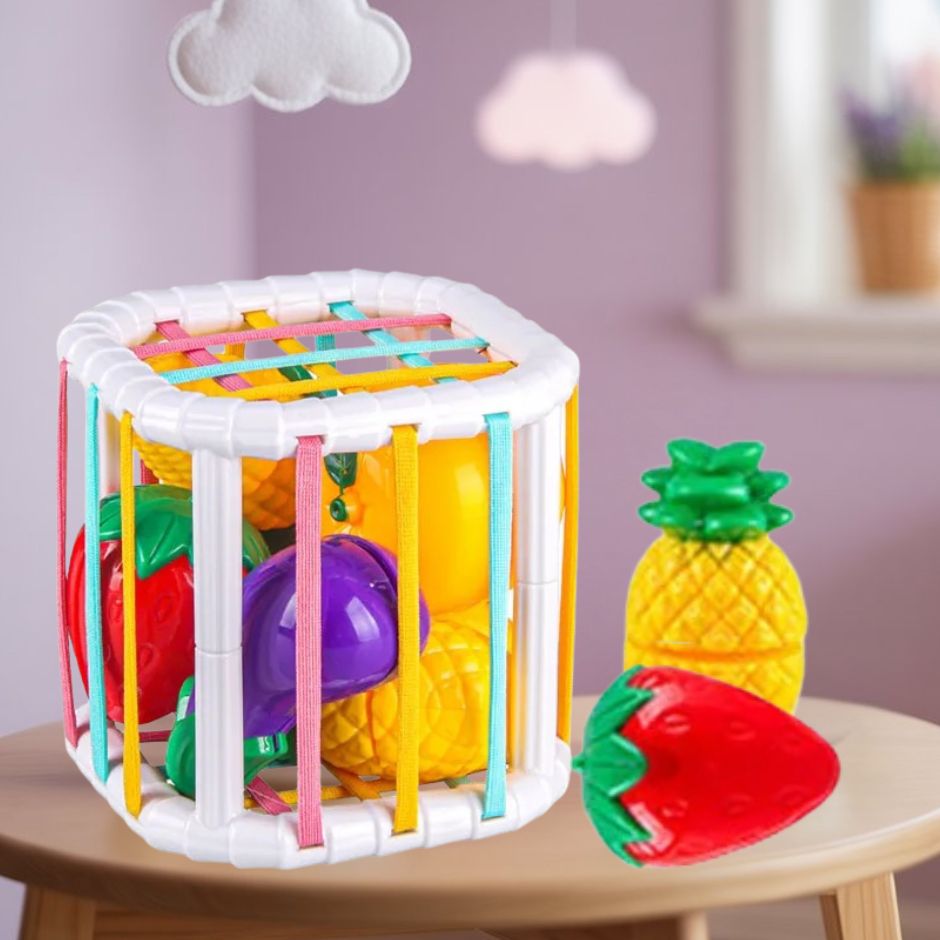 Jeu d'eveil bebe | Fruitikube™ - Jouets Chouchous