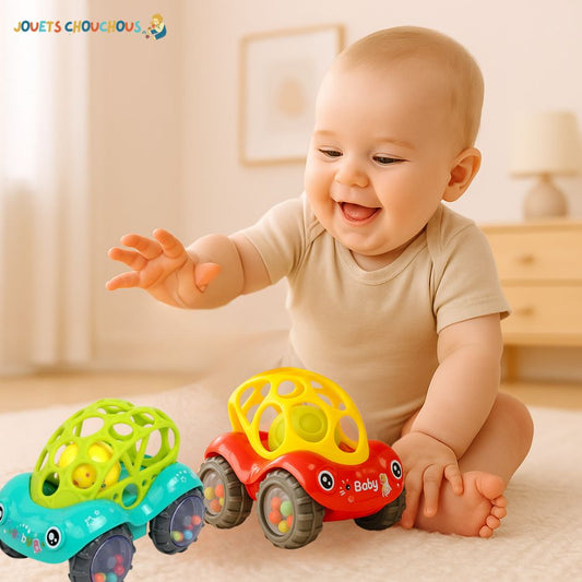 Jeu d'eveil Bebe | Hochet Bebe RolloPop™ - Jouets Chouchous
