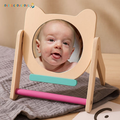 Jeu d'eveil Bebe | Miroir Montessori Reflekto™ - Jouets Chouchous