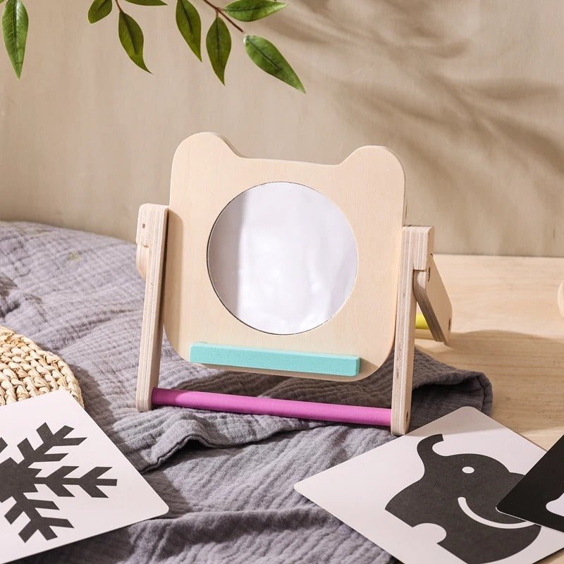 Jeu d'eveil Bebe | Miroir Montessori Reflekto™ - Jouets Chouchous