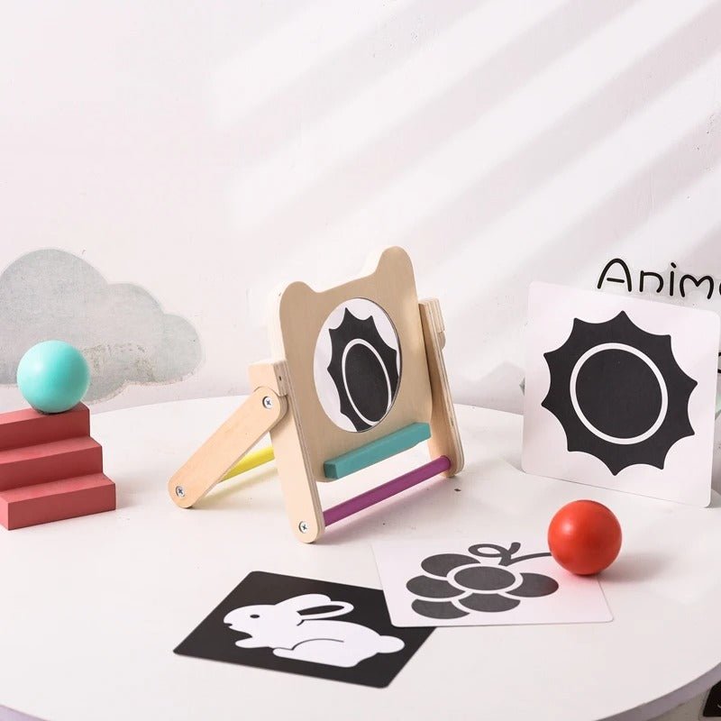 Jeu d'eveil Bebe | Miroir Montessori Reflekto™ - Jouets Chouchous