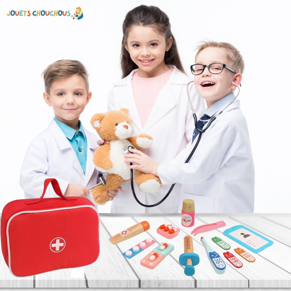 Jeu D'imitation Malette de Medecin | Jesuismed™ - Jouets Chouchous