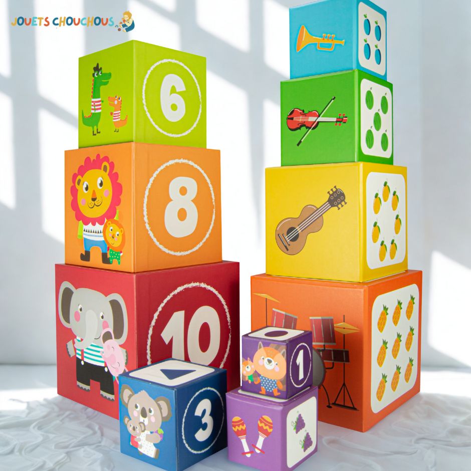 Jouet à Empiler Bebe | EduBoxes™ - Jouets Chouchous