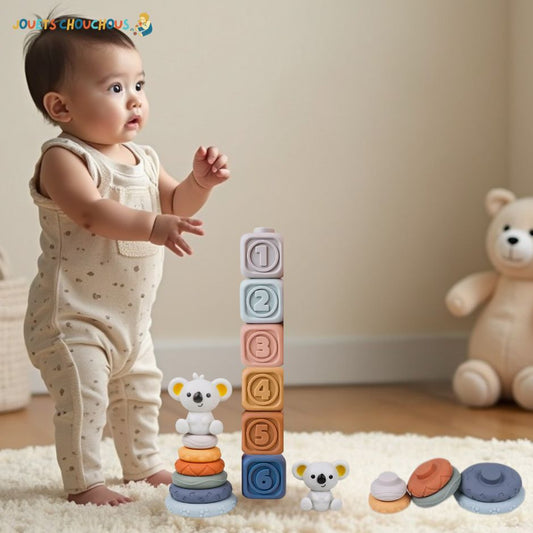 Jouet à Empiler Bebe | KoalaonTop™ - Jouets Chouchous