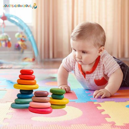 Jouet à Empiler Bebe | StackStones™ - Jouets Chouchous