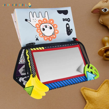 Livre Tissu Bebe avec Miroir | DouxMiro™ - Jouets Chouchous