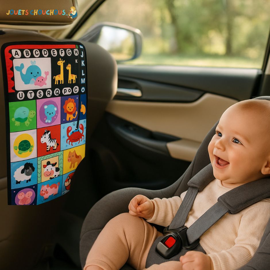 Livre Tissu Bebe avec Miroir | DouxMiro™ - Jouets Chouchous